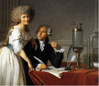 Antoine Lavoisier e Marie Anne Paulze